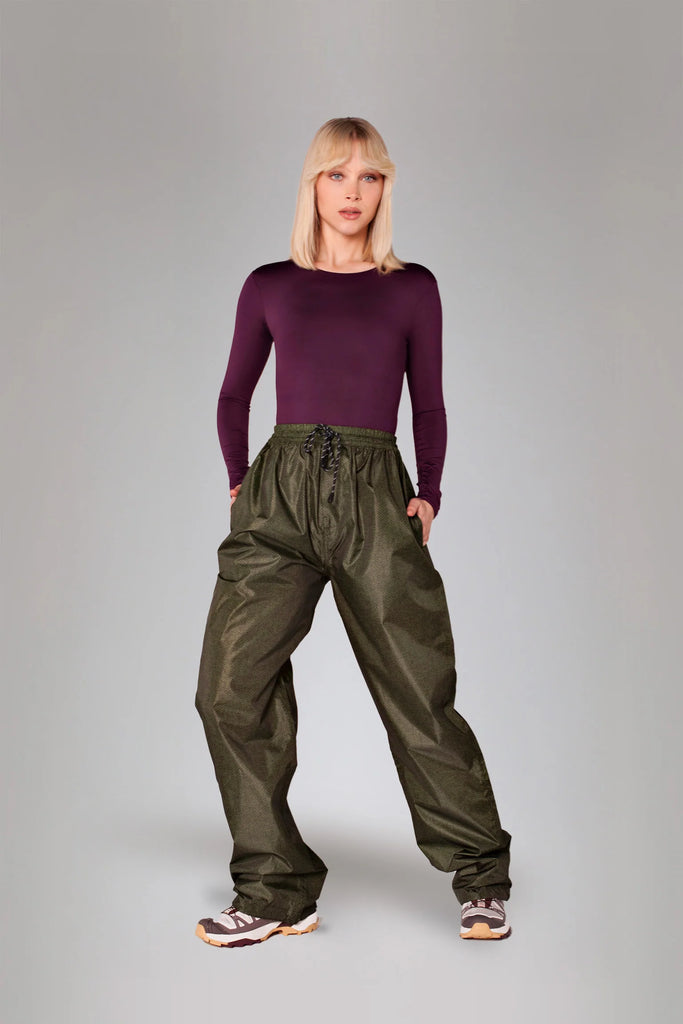 RAINKISS RAIN PANTS Herringbone