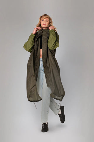 RAINKISS RAIN COAT Herringbone