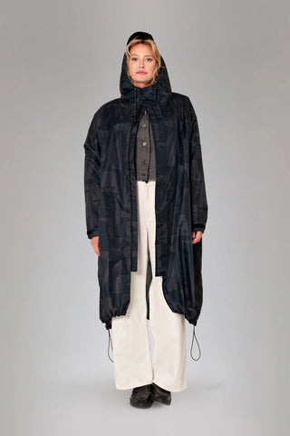 RAINKISS RAIN COAT Back to Black