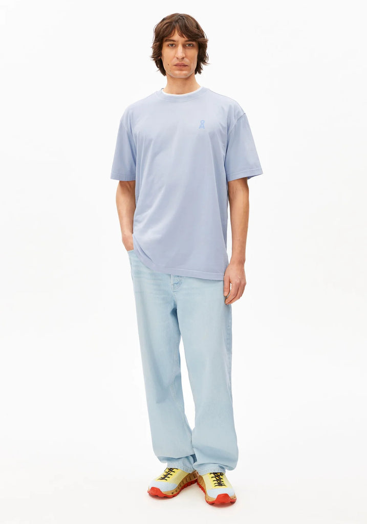 ARMEDANGELS ICONIC Å MAARKOS GD T-SHIRT Wedgwood Washed