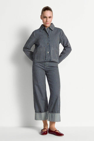 RICH&ROYAL JEANS MIT NADELSTREIFEN Denim Blue