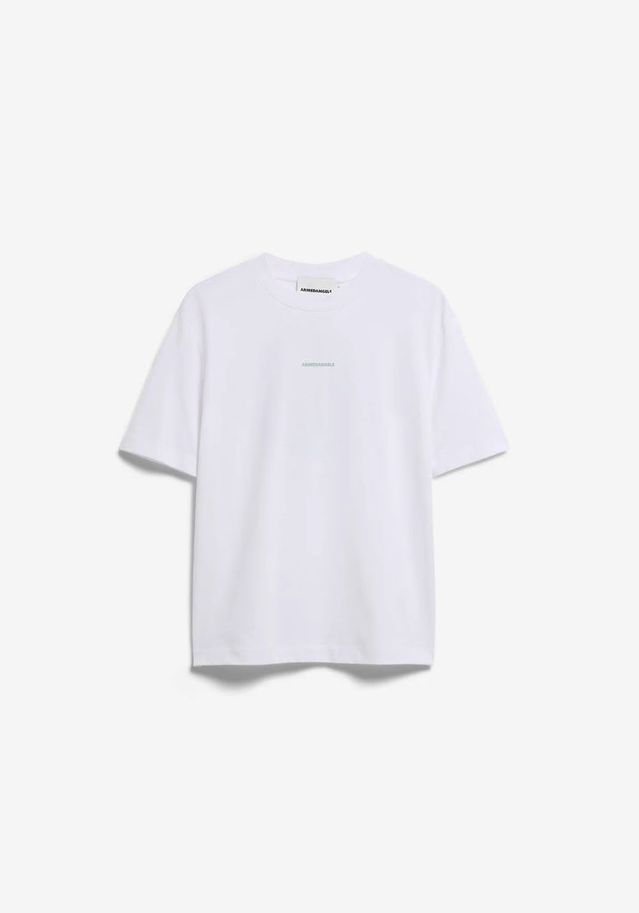 ARMEDANGELS TARJAA GRAPHIC T-SHIRT Foam - White
