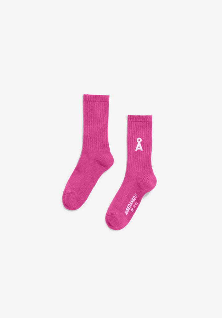 ARMEDANGELS SAAMUS BOLD SOCKEN Very Berry