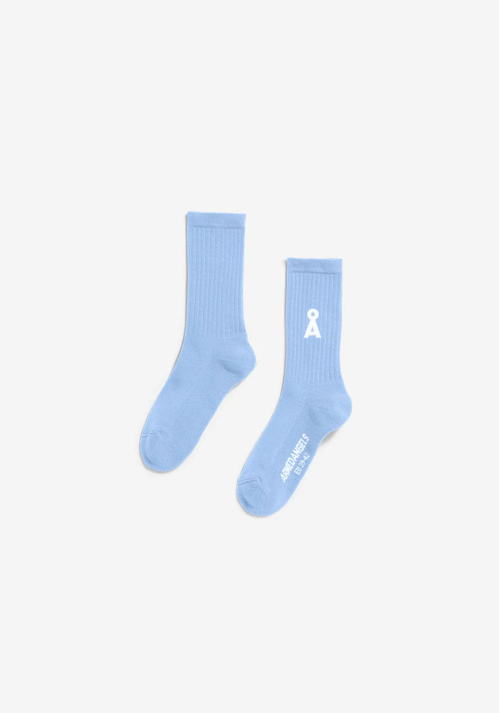 ARMEDANGELS SAAMUS BOLD SOCKEN Wedgwood