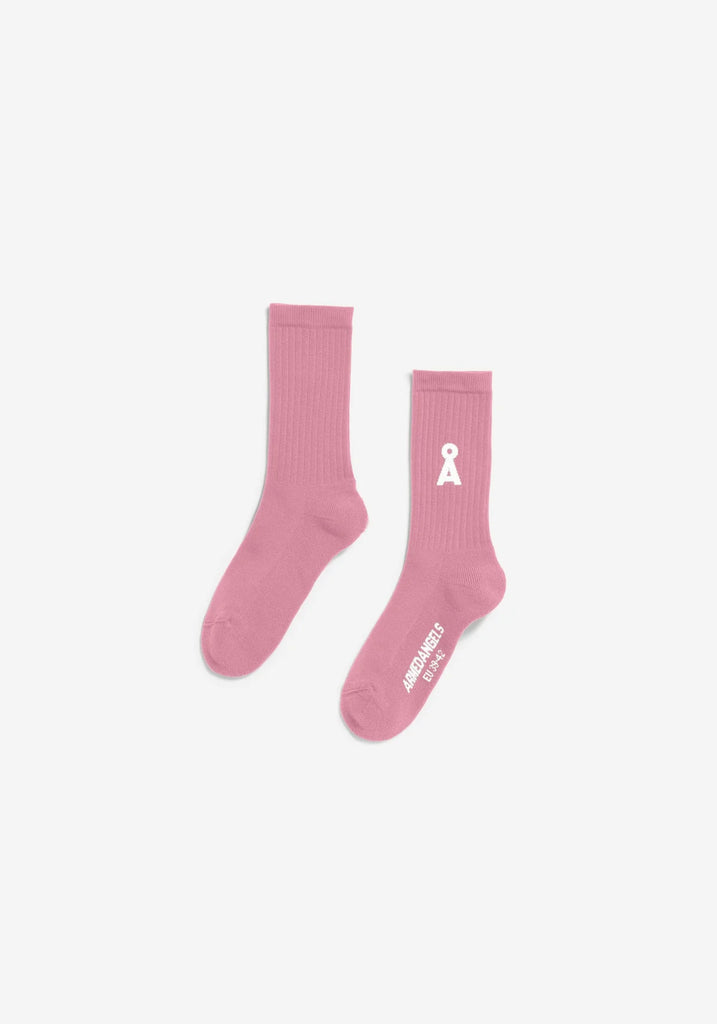 ARMEDANGELS SAAMUS BOLD SOCKEN Washed Berry