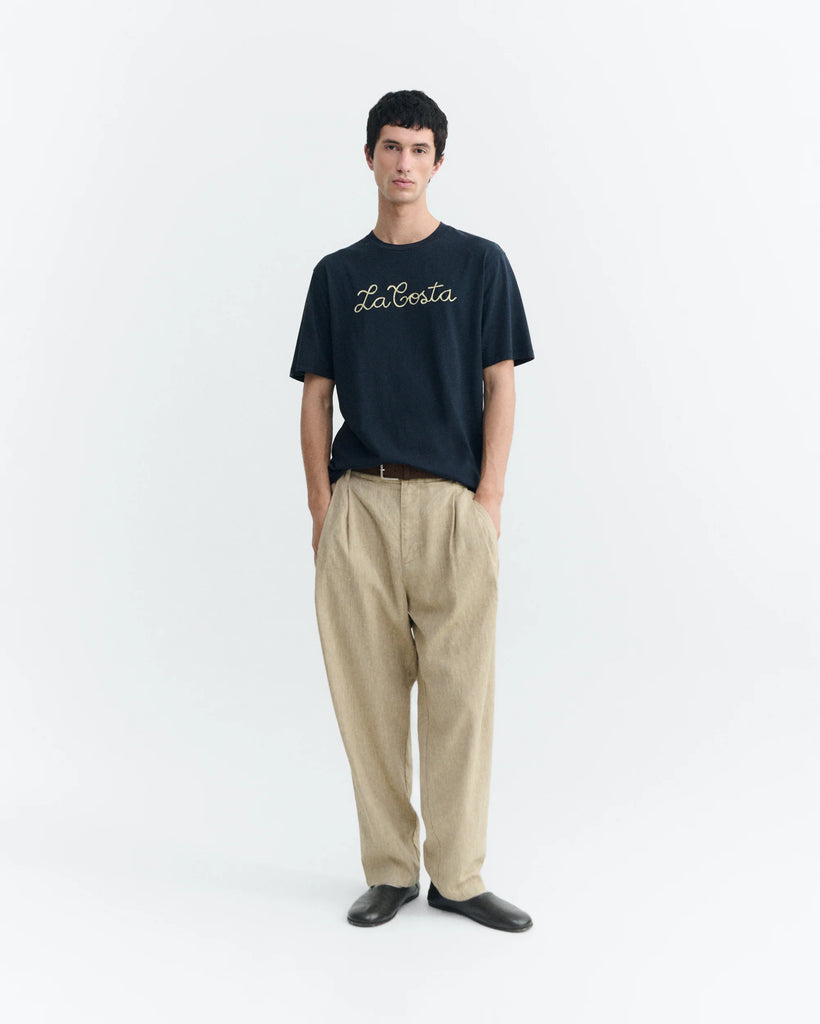 THINKING MU LA COSTA NAVY ZACH TEE