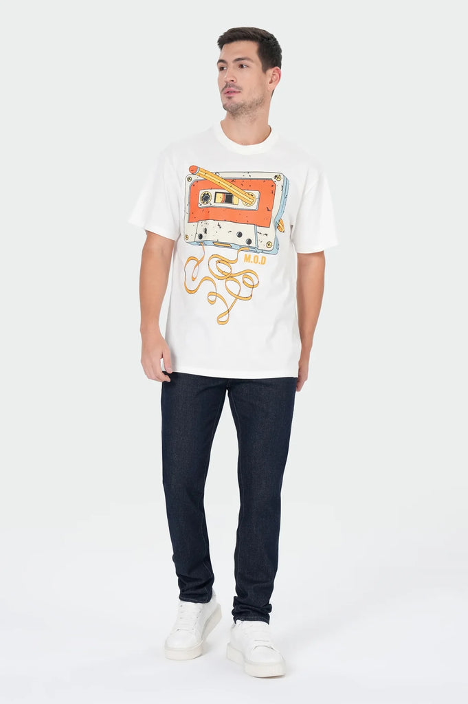 MIRACLE OF DENIM BONGO T-SHIRT White