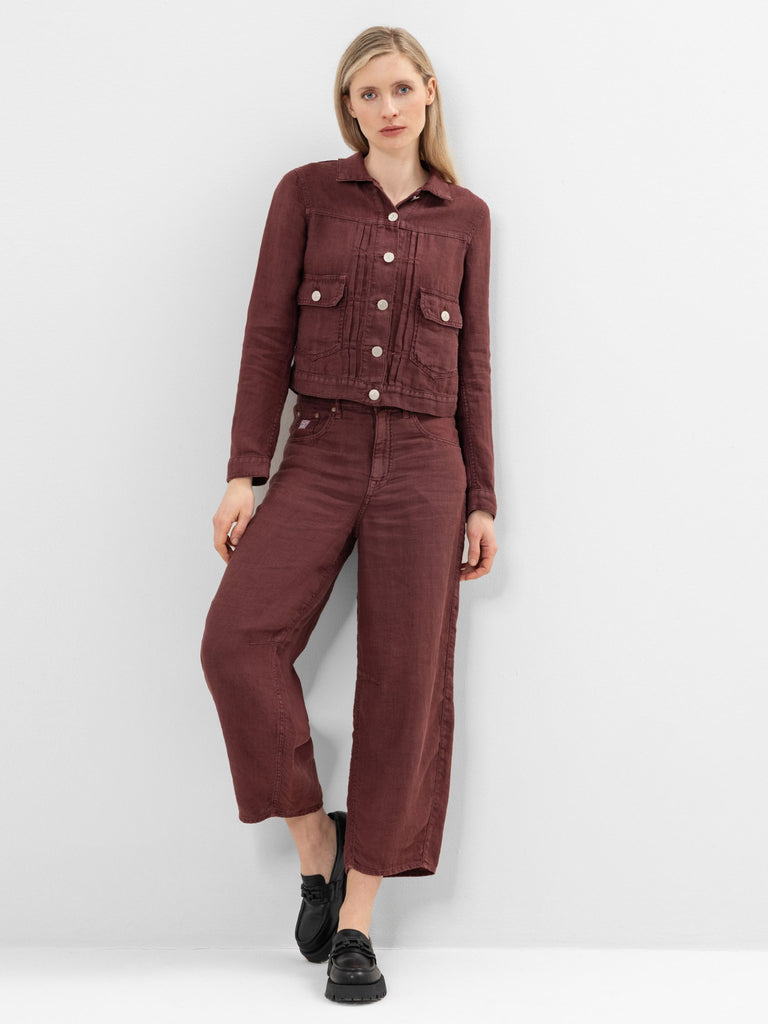 HERRLICHER BARROW LINEN Bordeaux