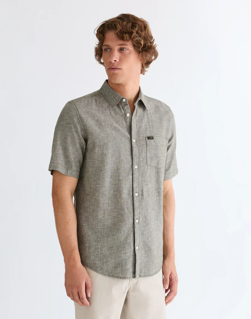 WRANGLER SS 1 PKT SHIRT Deep Depths