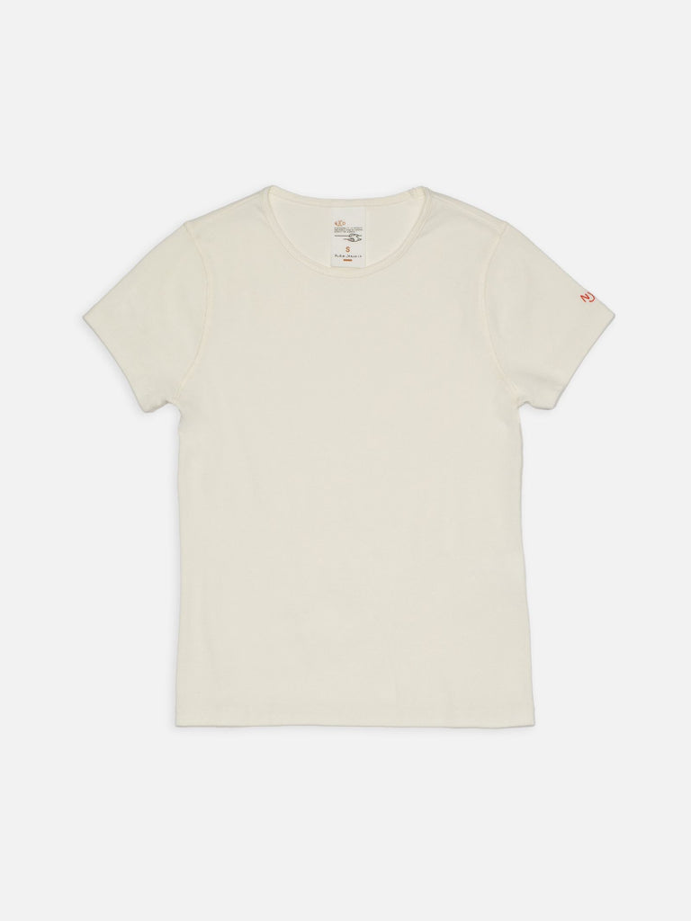 NUDIE JEANS EVE T-SHIRT Offwhite
