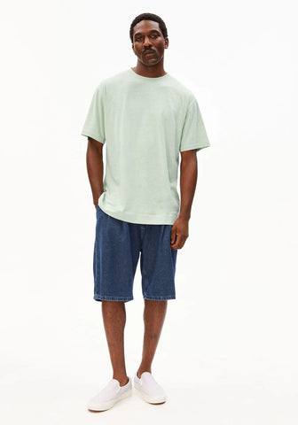 ARMEDANGELS MAARKOS LINEN BLEND T-SHIRT Foam
