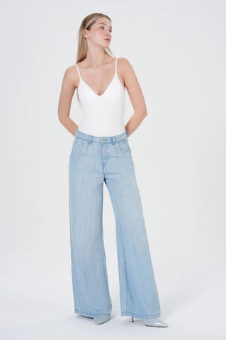 MIRACLE OF DENIM VALENTINA PALAZZO Fable Blue