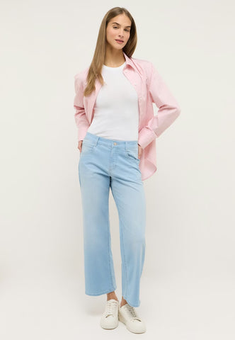 ANGELS JEANS LAIA Bleached Blue Used