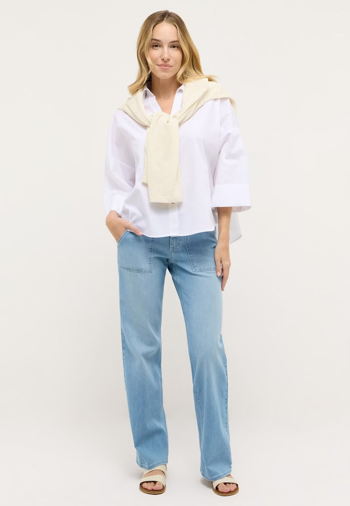 ANGELS JEANS LIZ URBAN / LIZ WORKER Bleached Blue Used