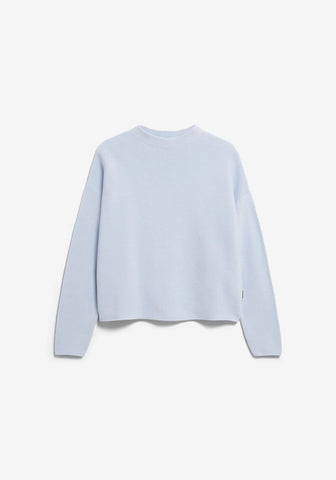 ARMEDANGELS MERINAA LINKS LINKS SWEATER Mistblue