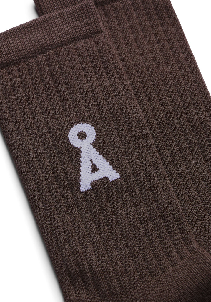 ARMEDANGELS SAAMUS BOLD SOCKS Claystone