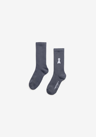 ARMEDANGELS SAAMUS BOLD SOCKS Moonshadow