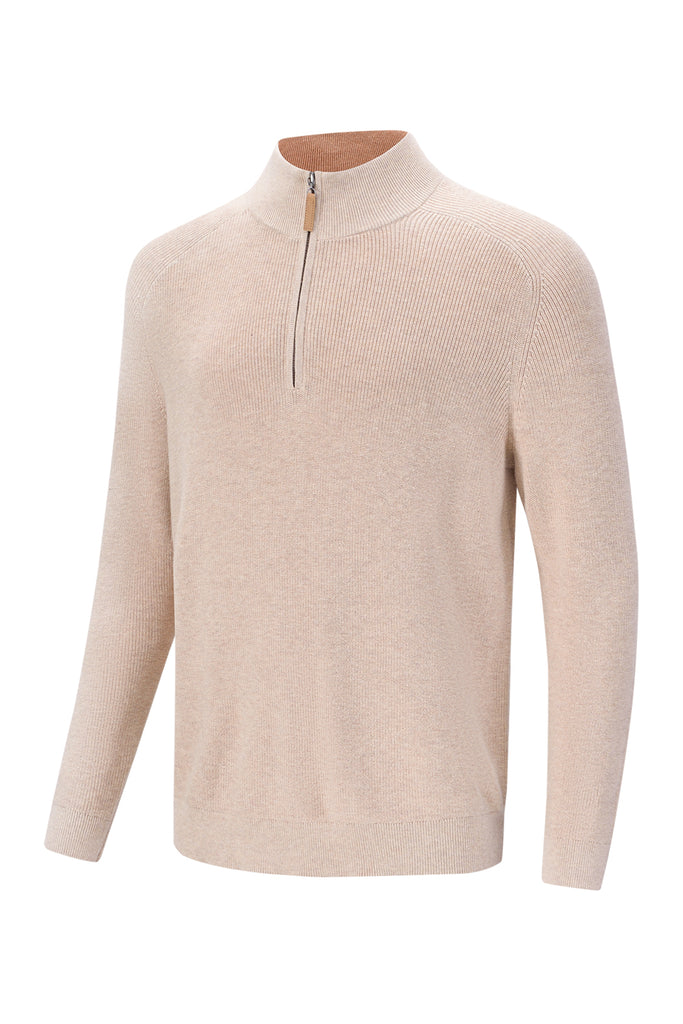 G1920 PULLOVER Sand Melange