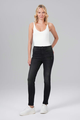 Miracle Of Denim Suzy Skinny Candy Black