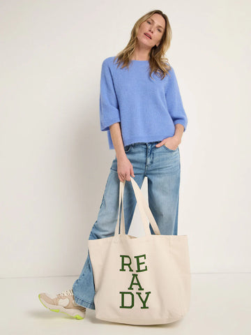LANIUS STATEMENTTSCHE “READY” GOTS Off White