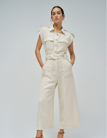 SALSA OVERALL LIGHTDENIM Medium Beige V2