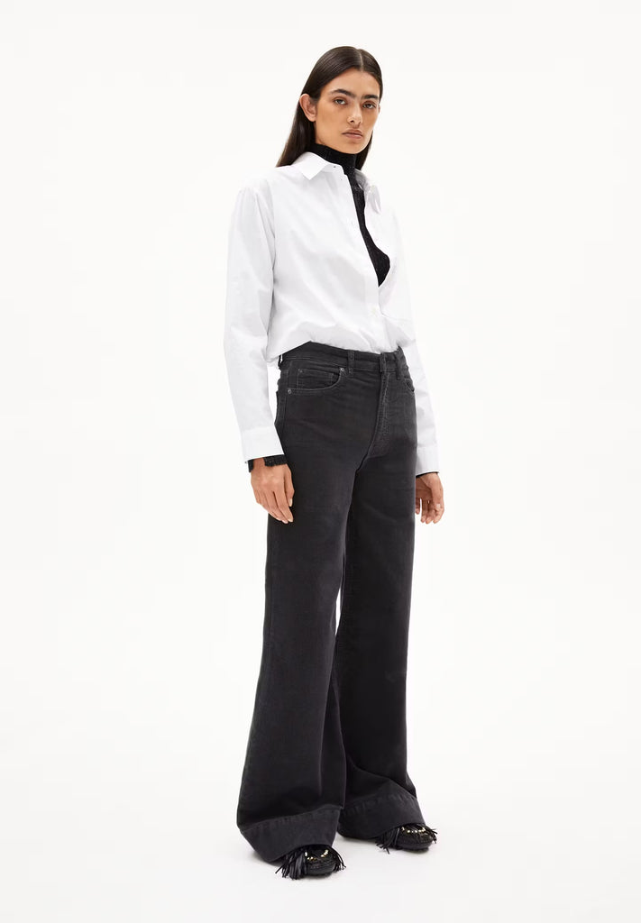 ARMEDANGELS MURLIAA CORDUROY Dark Steel