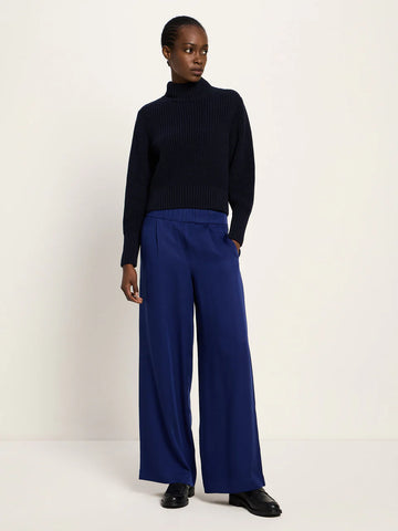 LANIUS GROBSTRICKPULLOVER GOTS Midnight