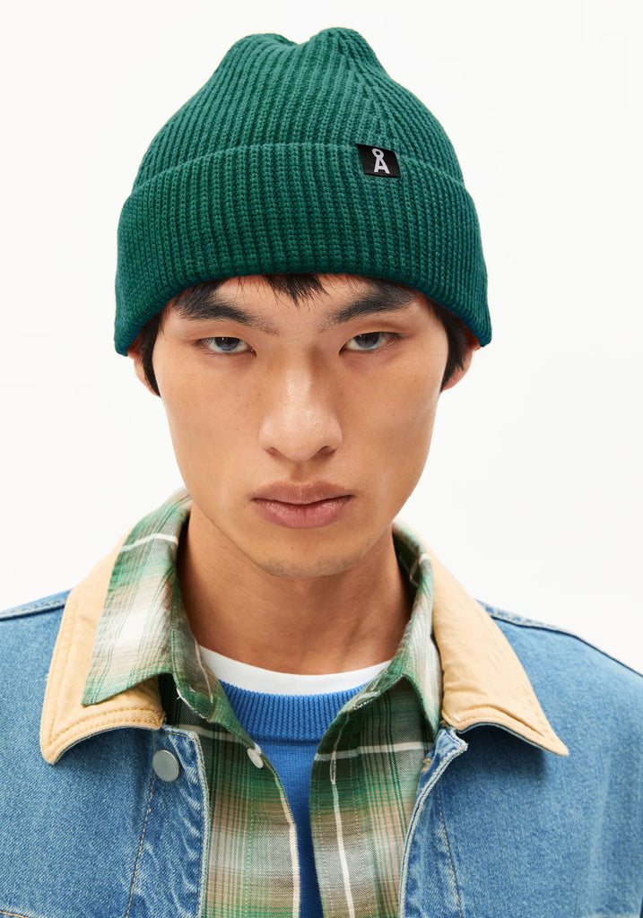 ARMEDANGELS NILDAAO WOOL Emerald Green