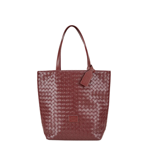ROSSIS EMILY LAPTOP FAKE BRAIDED Bordeaux