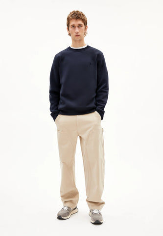 ARMEDANGELS BAARO FLEECE SWEATSHIRT Night Sky