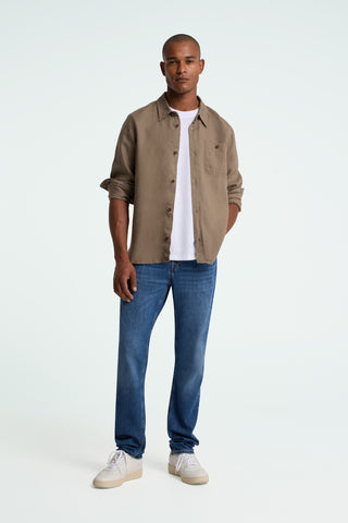 KINGS OF INDIGO ADDO Cotton Flex 9.5OZ Mid Worn / Cotton Flex Mid Blue