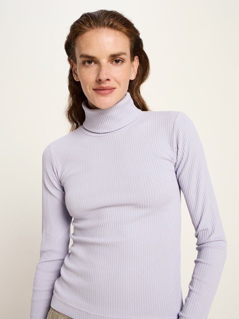 LANIUS Rollkragen Rippoptik Lupine