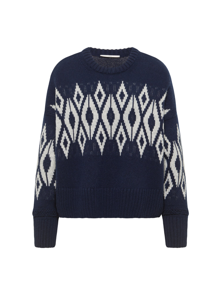 LANIUS NORWEGER PULLOVER GOTS Midnight