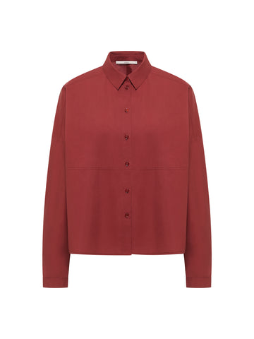 LANIUS HEMDBLUSE Red Mahagony