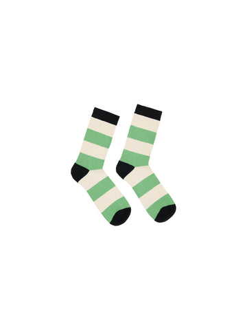 LANIUS 13763- 777 Socken mit Streifen GOTS fern multicolour