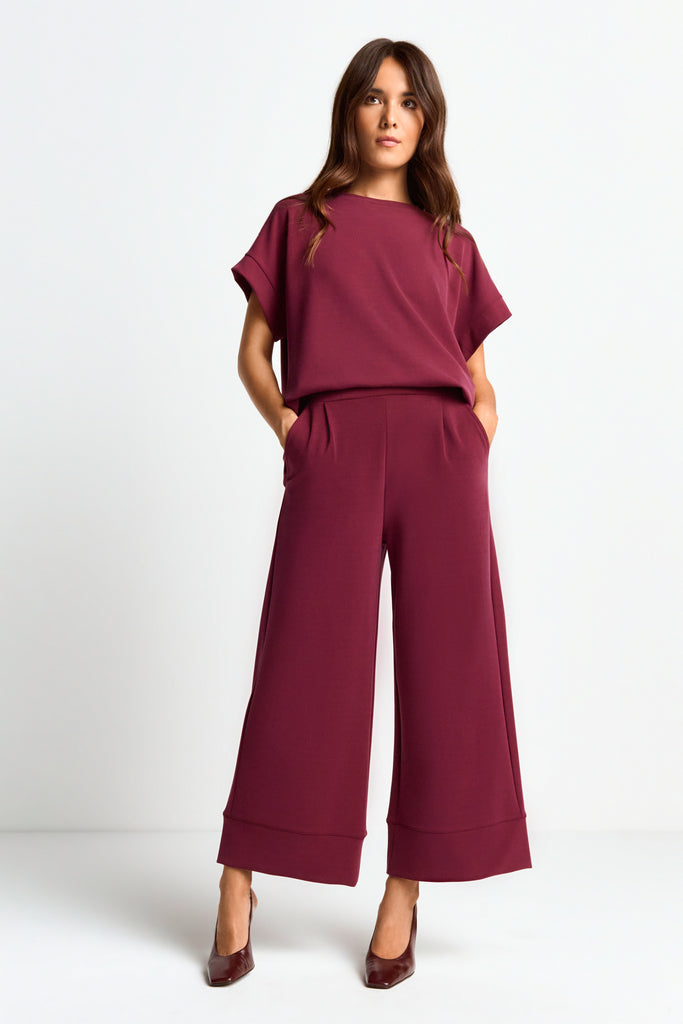 Rich & Royal T Peached Culotte Ruby Red