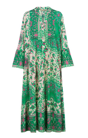 Herrlicher Ninah Dress Print Cone Green