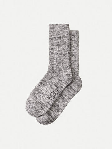 Nudie Jeans Socken Chunky Sock Greymelange