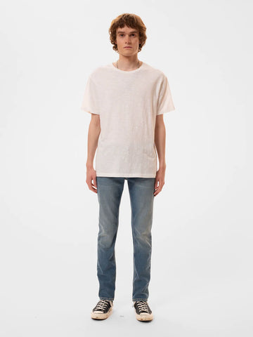 Nudie ROFFE T-SHIRT, Offwhite