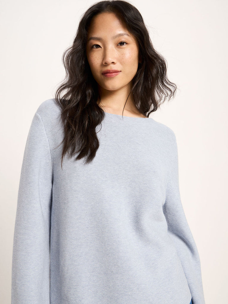 LANIUS U-BOOT PULLOVER GOTS Skyway Melange