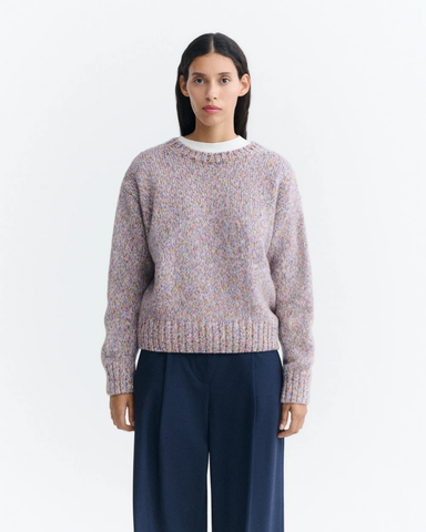 THINKING MU MULTICOLOR PETRA KNITTED SWEATER