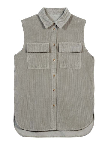 Herrlicher Amazone Vest Wide Cord 7793 N9488 Combat 230 Einzelteilesale