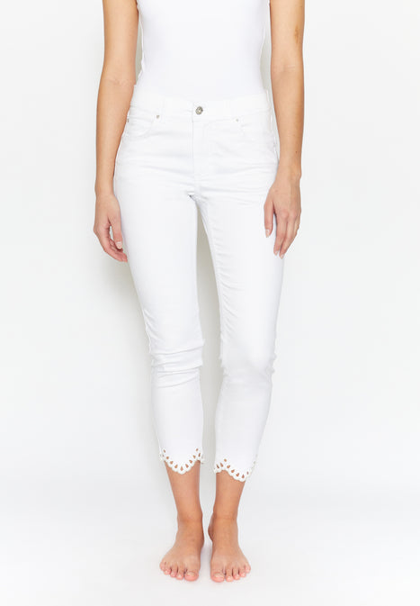 Angels Jeans Ornella Bloom White 332 70