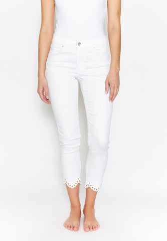 Angels Jeans Ornella Bloom White 332 70