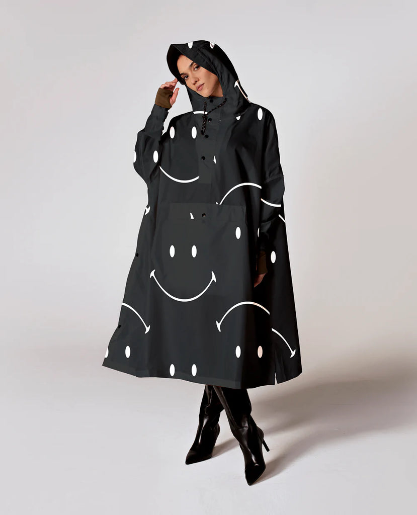 Rainkiss Rain Poncho Classic Smile