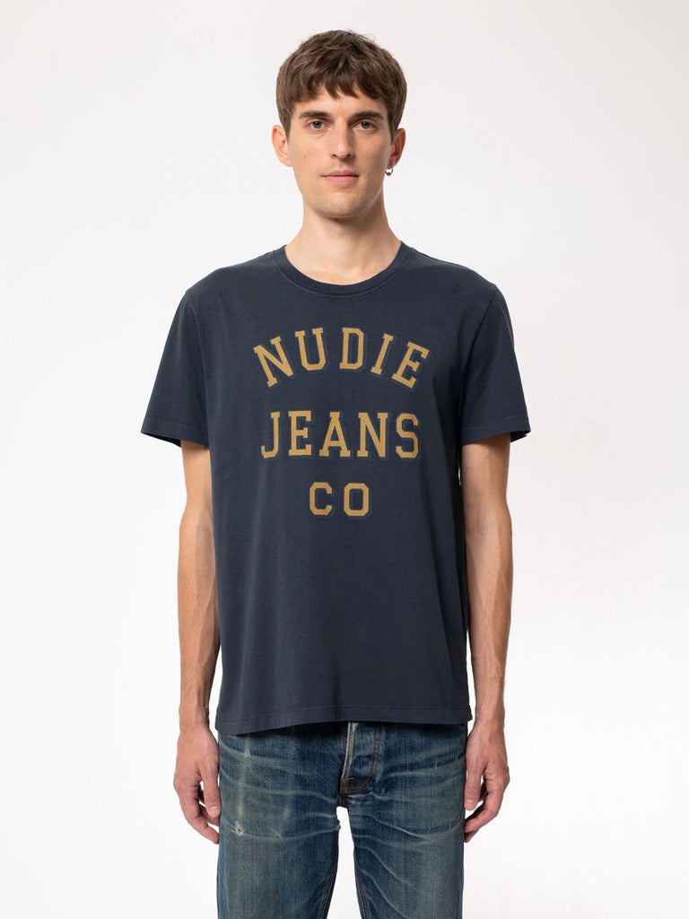 Nudie Jeans Roy Navy T-Shirt