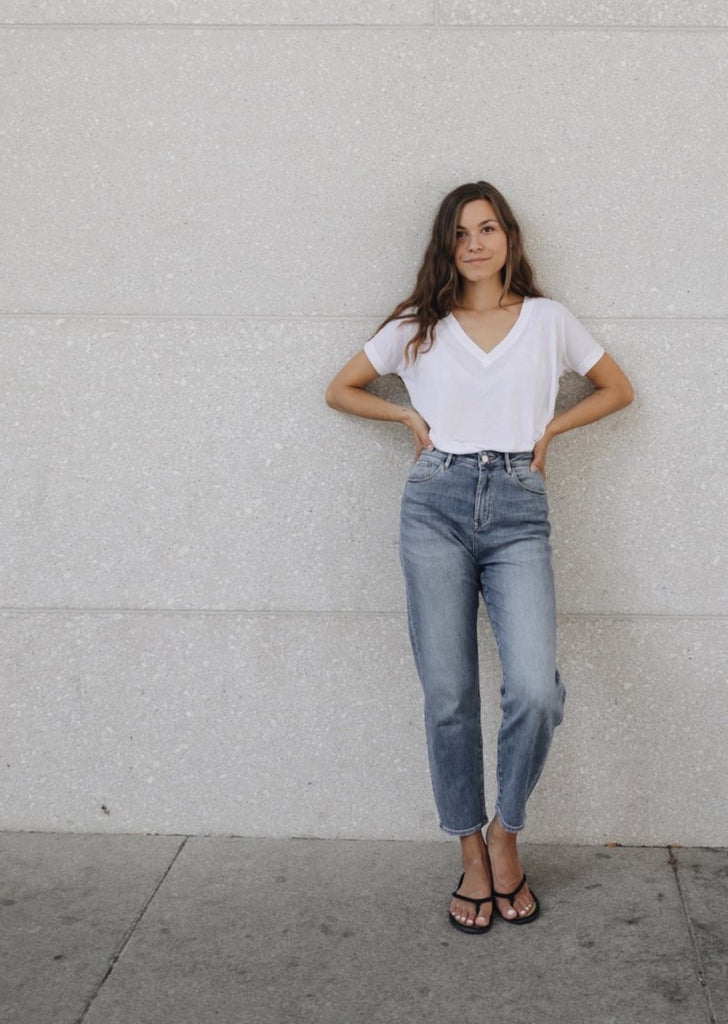 Dawn Denim Stardust O-Shape Mid Blue